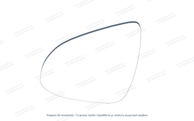 Κρύσταλλο Καθρέφτη Citroen C1 2014-2021 | kathreptes.gr