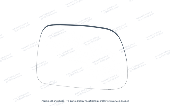 Κρύσταλλο Καθρέφτη Citroen C4 2004-2010 | kathreptes.gr