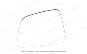 Κρύσταλλο Καθρέφτη Honda Logo 1999-2001 | kathreptes.gr