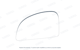 Κρύσταλλο Καθρέφτη Hyundai Accent 1999-2005 | kathreptes.gr