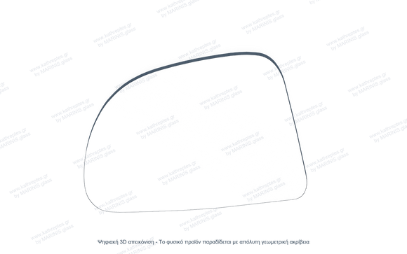 Κρύσταλλο Καθρέφτη Hyundai Accent 2000-2005 | kathreptes.gr