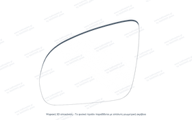 Κρύσταλλο Καθρέφτη Mercedes CLA-Class 2019-2026 | kathreptes.gr