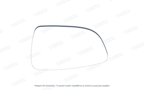 Κρύσταλλο Καθρέφτη Opel Astra 2004-2009 | kathreptes.gr - 0