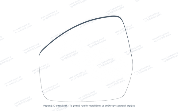Κρύσταλλο Καθρέφτη Range Rover Sport 2014-2022 | kathreptes.gr