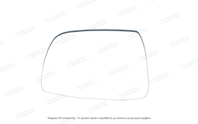 Κρύσταλλο Καθρέφτη Toyota Vitz 1999-2005 | kathreptes.gr