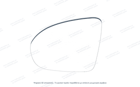 Κρύσταλλο Καθρέφτη Vauxhall Astra 2021-2024 | kathreptes.gr