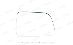 Κρύσταλλο Καθρέφτη Vauxhall Zafira 1999-2005 | kathreptes.gr - 0